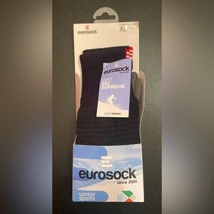 EUROSOCK Ski Supreme Men’s Lightweight Over the Calf Socks Size XL